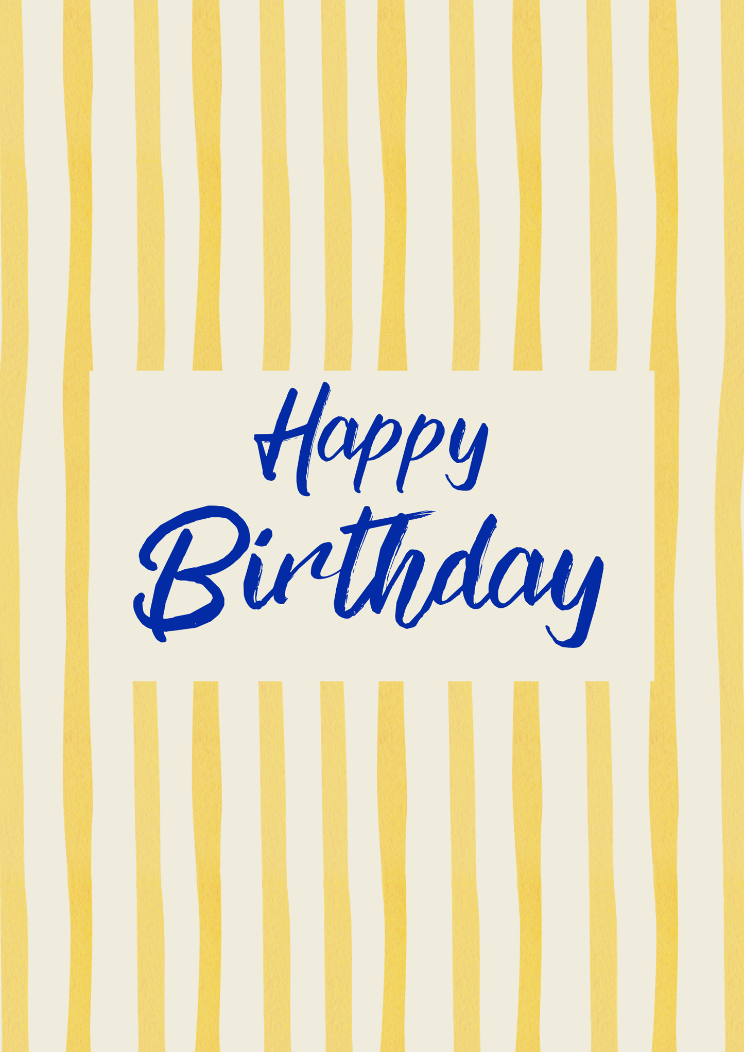 Carte d'anniversaire "Dolce Vita"