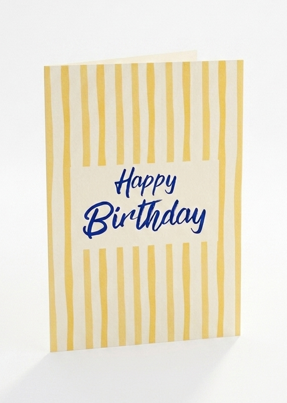 Carte d'anniversaire "Dolce Vita"