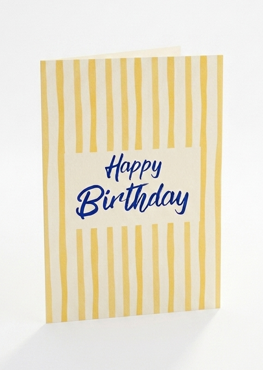 Carte d'anniversaire "Dolce Vita"